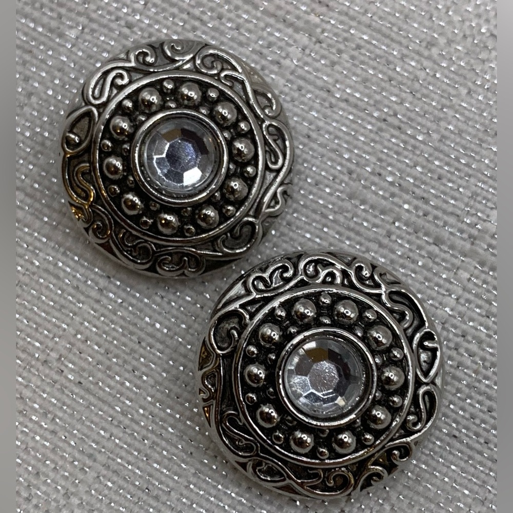 💗WESTERN FILIGREE Matching Ginger Snaps & Co. Snap Button Charms - Set of 2